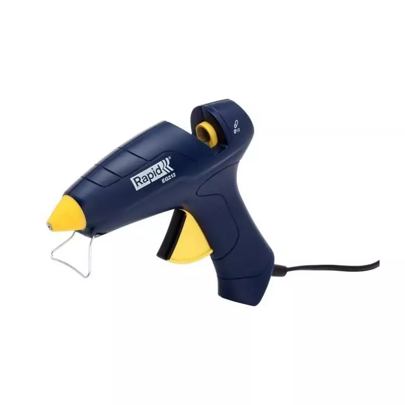 Pistolet à colle Ø 12mm - RAPID - EG212 - Blister + 4 types de colle