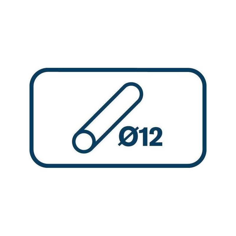 Pistolet à colle Ø 12mm - RAPID - EG212 - Blister + 4 types de colle