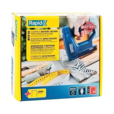 Agrafeuse électrique RAPID BTX10 - Pratique et efficace