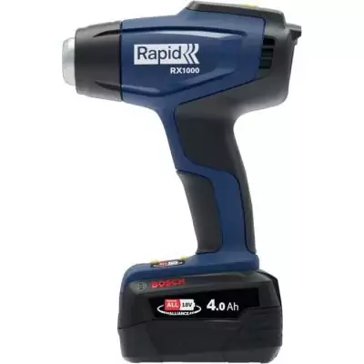 Pistolet air chaud sans fil 18V - RAPID - RX1000 - Coffret complet Pistolet air chaud sans fil 18V - RAPID - RX1000 - Coffret complet