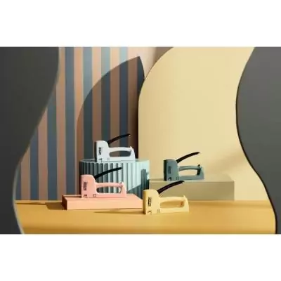 Agrafeuse R53 SoS Blomster - Jaune Fleur - Compacte et Colorée