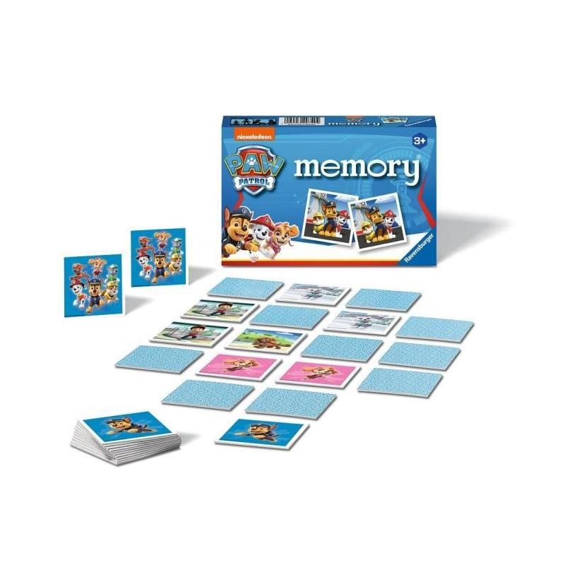 Jeu de mémoire Pat'Patrouille - Ravensburger - Apprentissage dès 3 ans