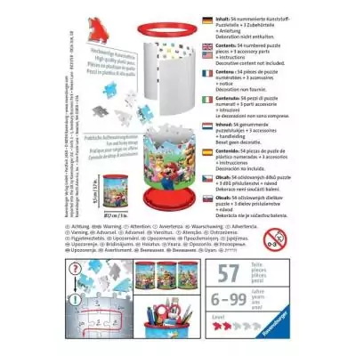 Pot à crayons 3D Super Mario - Ravensburger - Puzzle enfant