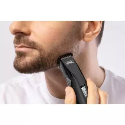 Tondeuse à barbe WAHL Mustache & Beard - 3V - Noir