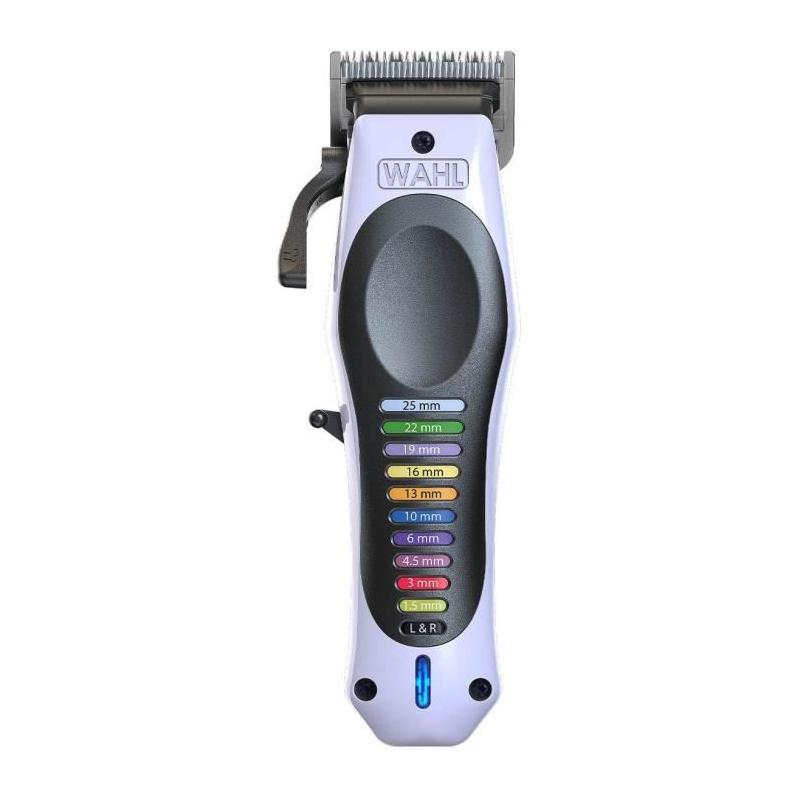 Tondeuse à cheveux WAHL ColorPro sans fil - 120 min d'autonomie - Blanc/Noir