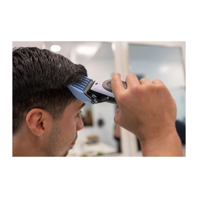 Tondeuse à cheveux WAHL ColorPro sans fil - 120 min d'autonomie - Blanc/Noir