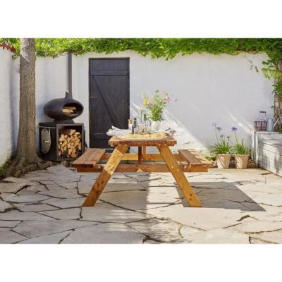 Table forestière en Pin du Nord PEFC - Parfaite pour 8 personnes