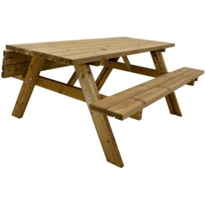 Table forestière en Pin du Nord PEFC - Parfaite pour 8 personnes