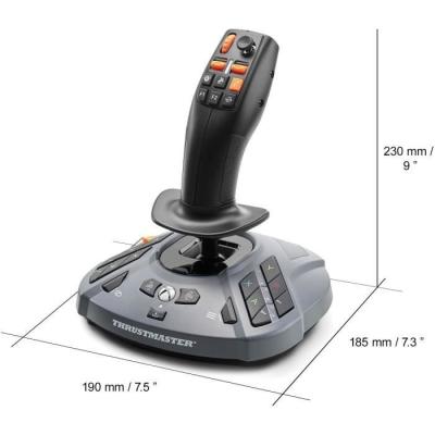 Joystick SimTask FarmStick XBOX THRUSMASTER Gris et noir - Jeu vidéo