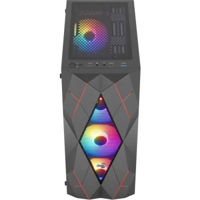 Boîtier PC AEROCOOL Volcan G v1 (Noir) - Format ATX - Moyen tour