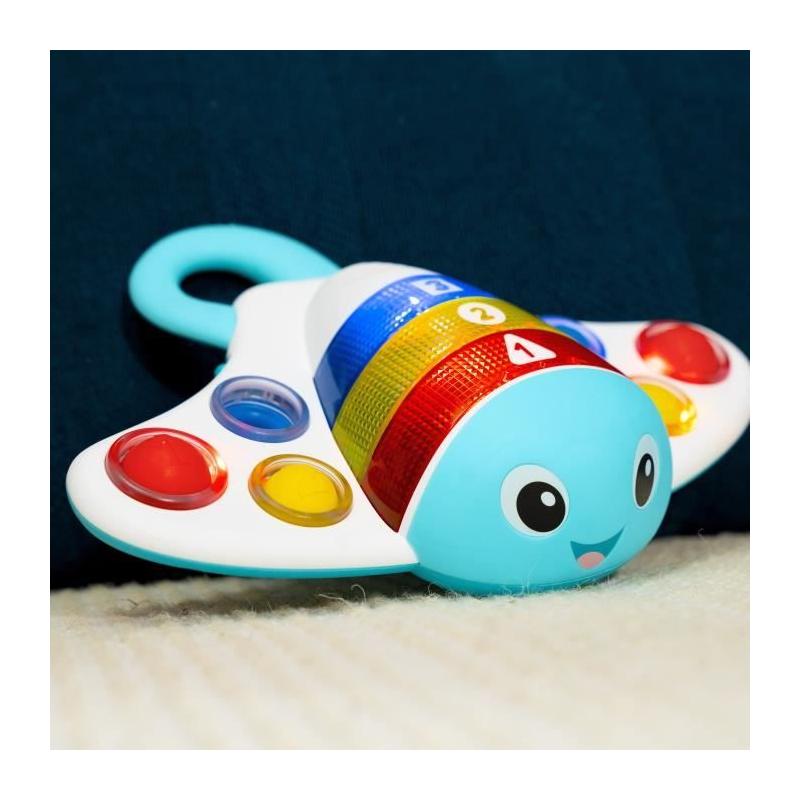 Jouet sensoriel BABY EINSTEIN la raie - Éveil musical et coloré - 6 mois+