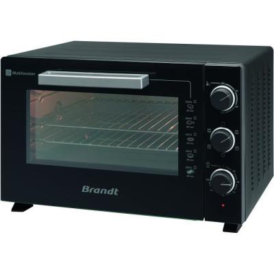 Four Multifonction BRANDT 46L 1800W Noir - Tournebroche FC469MUB