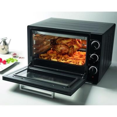 Four Multifonction BRANDT 46L 1800W Noir - Tournebroche FC469MUB