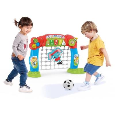 Jeu d'apprentissage Baby Clementoni - Tigoal, mon but de football - Fabriqué en Italie