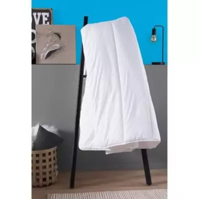 Couette chaude Patagonie blanche 200x200 cm - Label Plus responsable