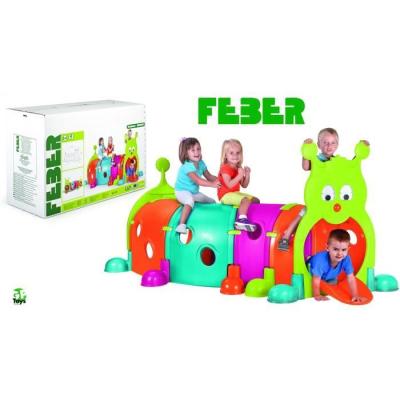 Aire de jeux Tunnel Febergus Chenille - Amusement au soleil