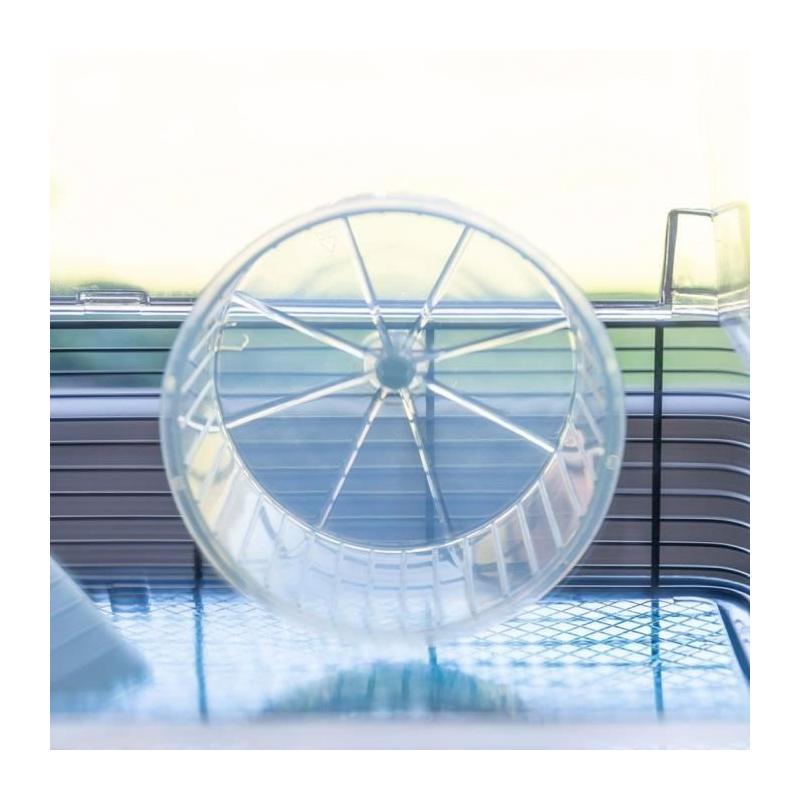 Cage FERPLAST DUNA FUN LARGE - Bleu - 3 étages - Spacieuse et ludique