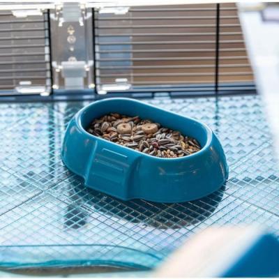 Cage FERPLAST DUNA FUN LARGE - Bleu - 3 étages - Spacieuse et ludique