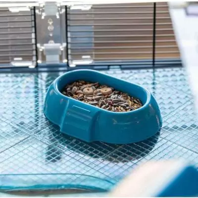 Cage FERPLAST DUNA FUN LARGE - Bleu - 3 étages - Spacieuse et ludique Cage FERPLAST DUNA FUN LARGE - Bleu - 3 étages - Spacieuse et ludique