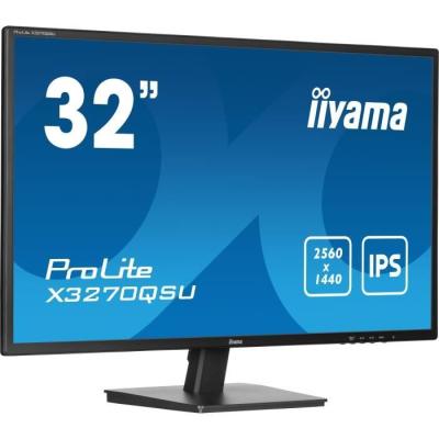 Écran IIYAMA X3270QSU-B1 - 31,5" QHD IPS 100Hz - Haut-parleurs