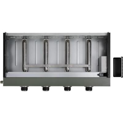 Plancha gaz LIVOO DOC325 - 4 brûleurs - Vert / Noir, idéale pour les barbecues