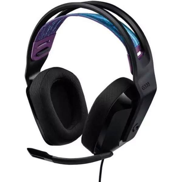 Casque gamer - Filaire - Logitech G - G335 - PS5, PS4, Xbox, Switch, PC - Noir