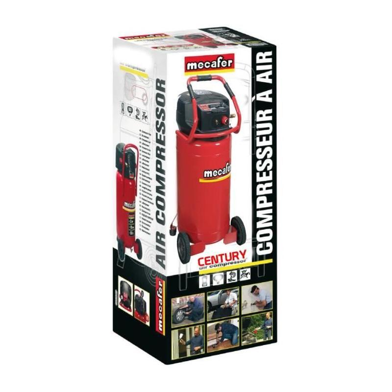 Compresseur Vertical Century MECAFER 100L - Sans Huile