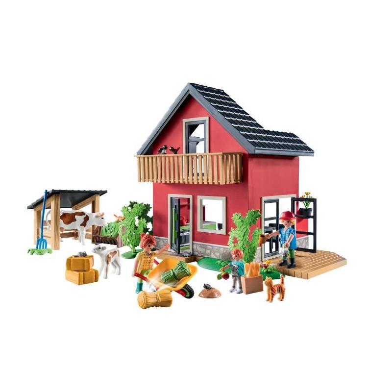 Découvrez la Petite ferme PLAYMOBIL 71248 - Univers Miniature, 137 pièces
