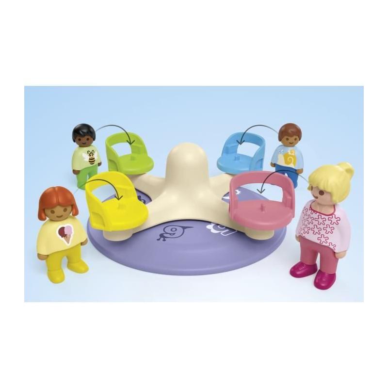 Découvrez PLAYMOBIL Junior 71701 Enfants et tourniquet