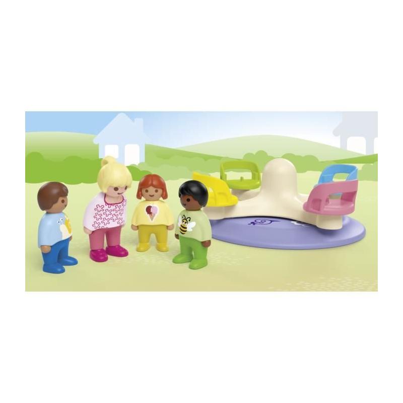 Découvrez PLAYMOBIL Junior 71701 Enfants et tourniquet