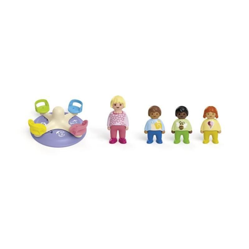 Découvrez PLAYMOBIL Junior 71701 Enfants et tourniquet