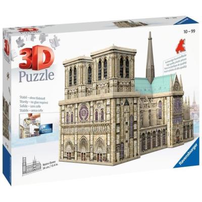 Puzzle 3D Ravensburger Notre-Dame de Paris - Paysage naturel - 250-400 pièces