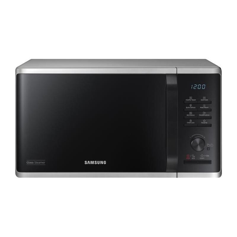 Micro-ondes solo Samsung MS23K3555ES - 23L - Contrôle électronique - Maintien au chaud
