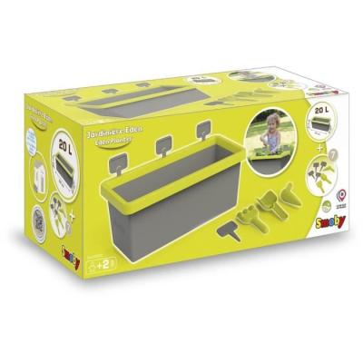 Jardinière Smoby Eden garnie 20L - Parfaite pour les petits jardiniers