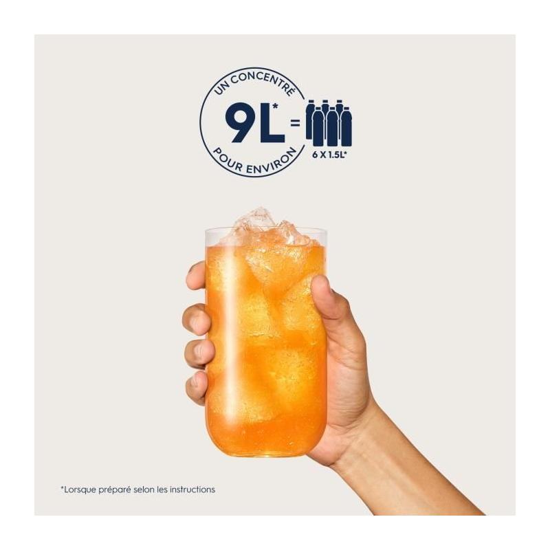 Concentrés SODASTREAM - Lot de 6 saveurs d'agrumes - Jusqu'à 54L - 440ml