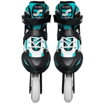 Roller en ligne ajustable Semi-soft - Taille 34-37 - SKIDS CONTROL CARBONE