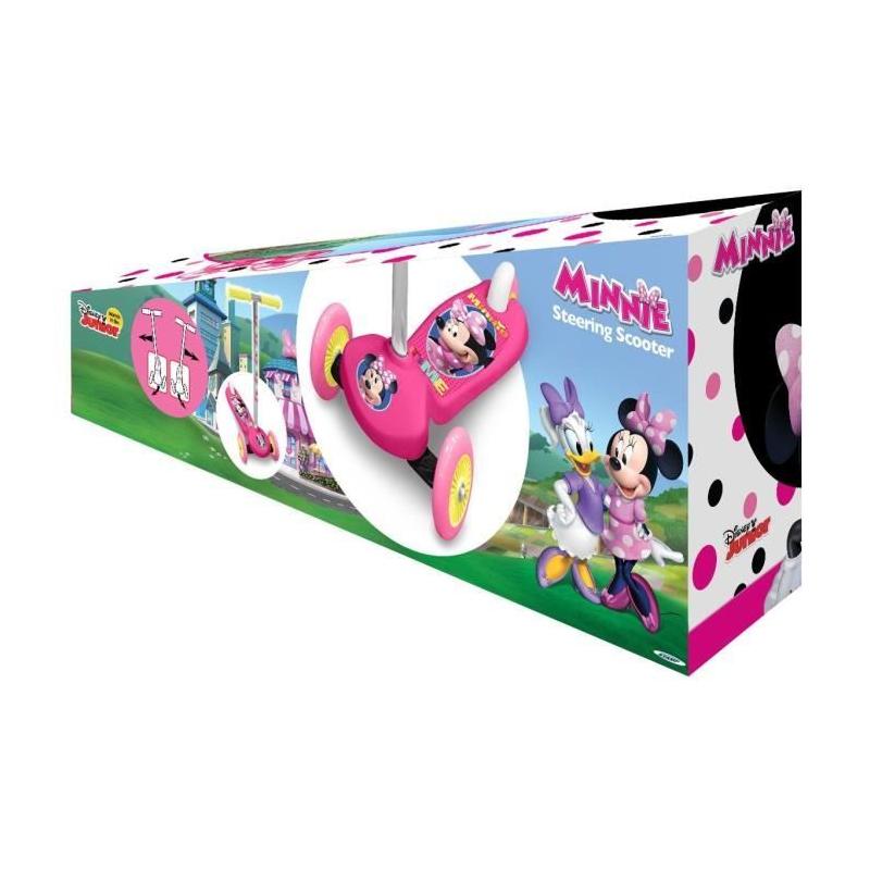 Trottinette enfant MINNIE avec direction pivotante - 3 roues