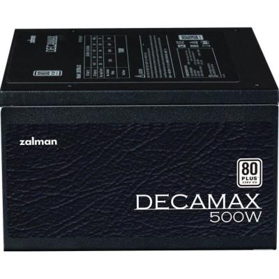 Alimentation PC ZALMAN DecaMax 500W - 80+ Noir