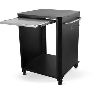 Chariot avec planche à découper COZZE - 90300 - Inox compact