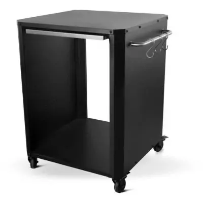 Chariot avec planche à découper COZZE - 90300 - Inox compact