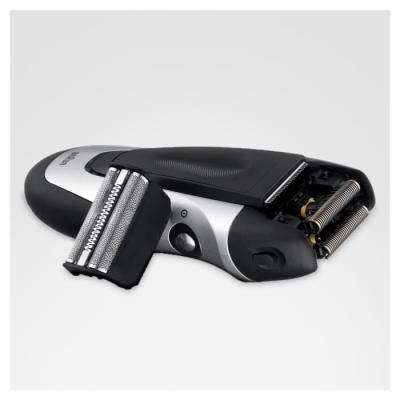 Cassette de rechange Braun 10B Series 1 pour rasoir - Recharge Grille + Couteaux - Noir - Dimensions compactes