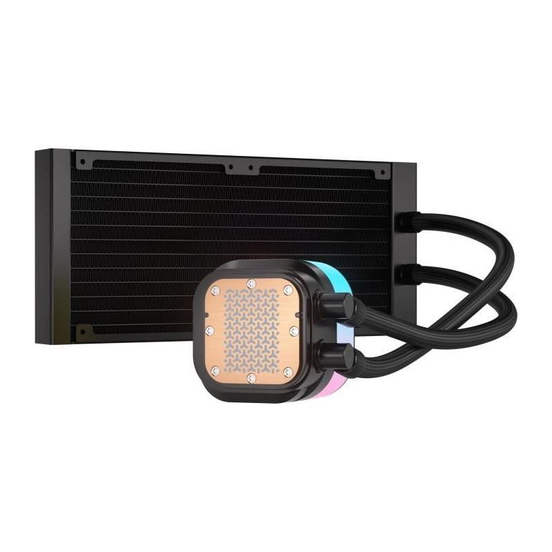 Watercooling CORSAIR iCUE LINK TITAN 240 RX RGB Noir - Design compact