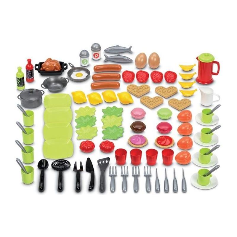 Boite dinette 100 pièces - ECOIFFIER - Collection 100% Chef - Pour les chefs en herbe