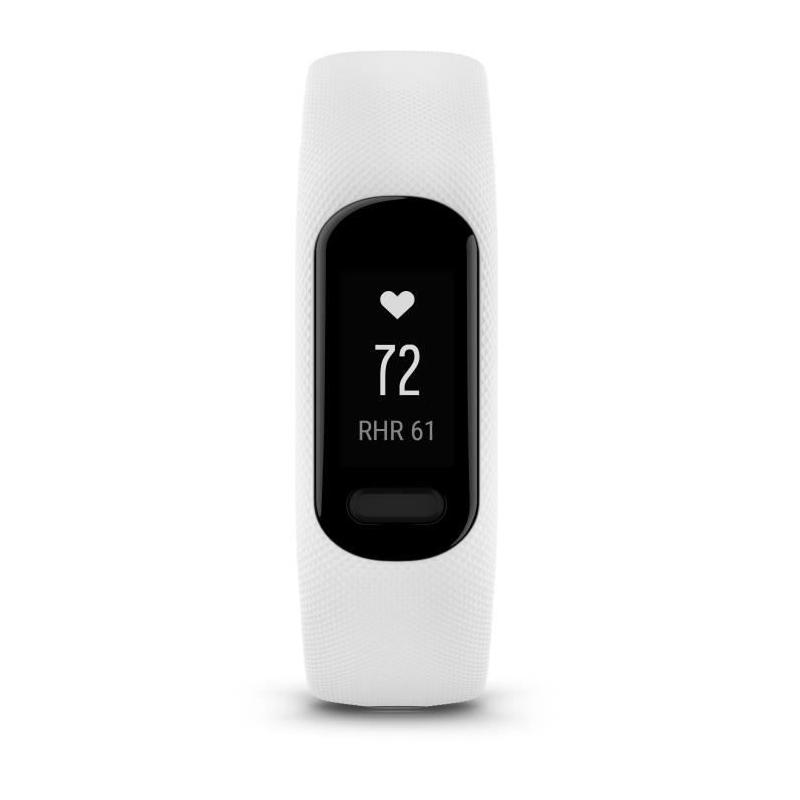 Bracelet d'activité GARMIN Vivosmart 5 - Suivi quotidien - Blanc
