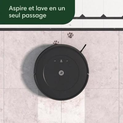 Aspirateur Robot iRobot Roomba Combo 2 Essential - Autovidage et Reprise - 2-en-1 ?