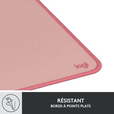 Tapis de souris Logitech - Desk Mat Studio Série Rose - Étendu