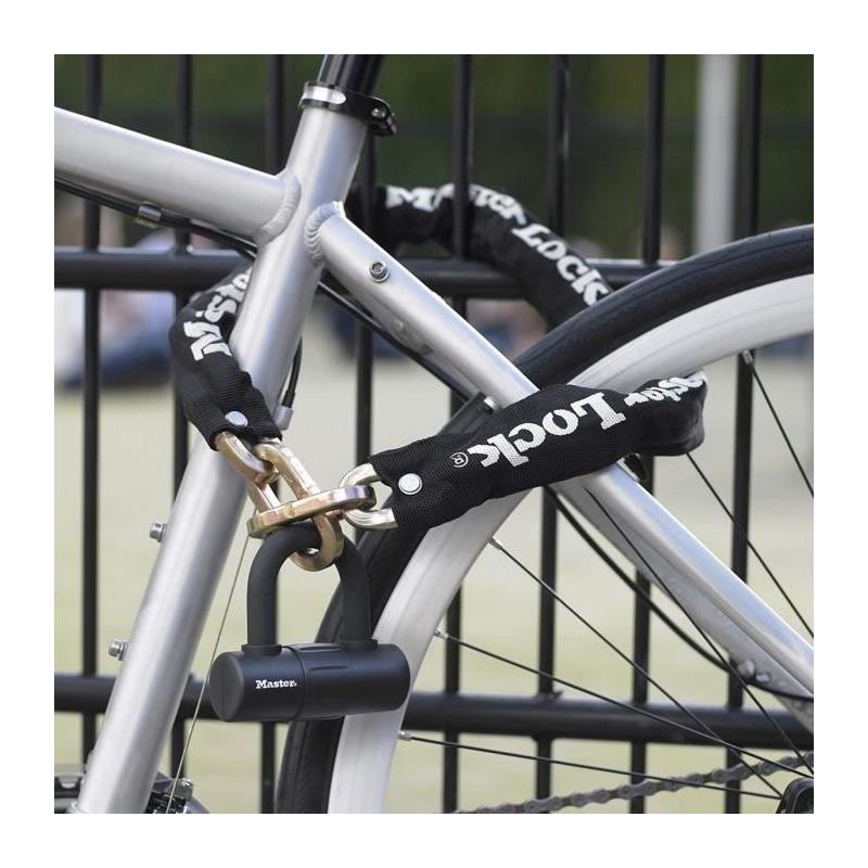 Chaîne Mini U Acier Master Lock 90cm x 10mm - ANTIVOL