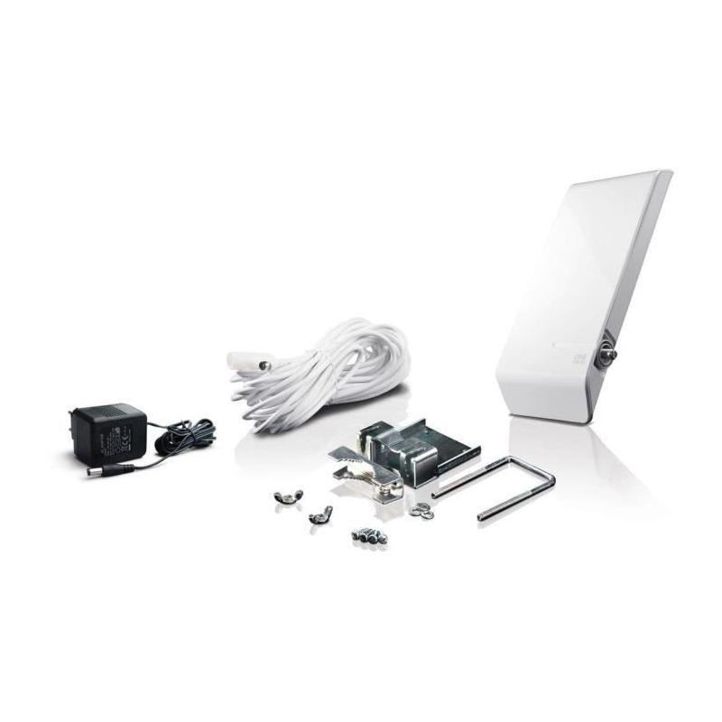 Antenne TV Extérieure Amplifiée Full HD ONE FOR ALL - Filtre 5G