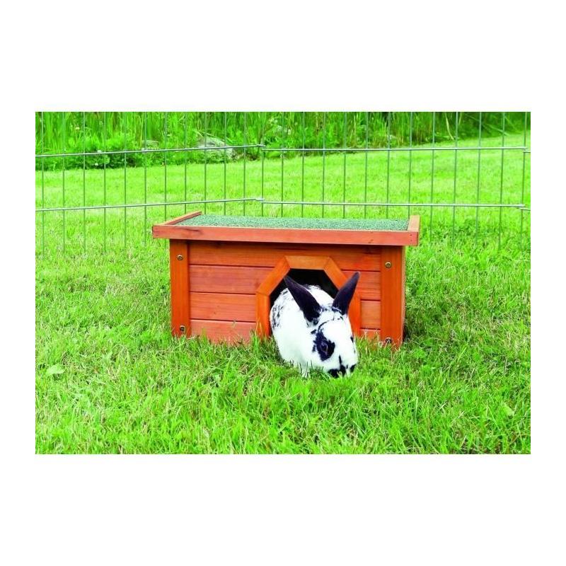 Maisonnette pour petits animaux - TRIXIE Natura - Idéale pour lapins adultes et rongeurs