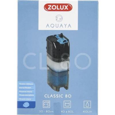 Filtre intérieur ZOLUX Classic 80 - Idéal pour Aquarium 40-80L